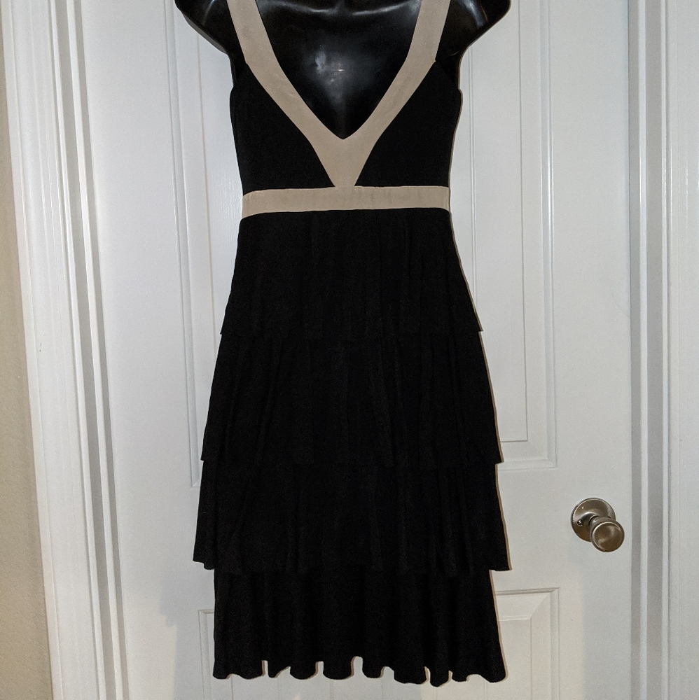 Akiko Ruffle Cocktail Dress S - Picture 3 of 8